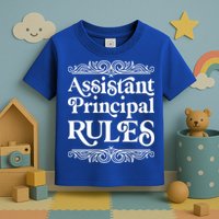 Assistant Principal Rules For Assistant Principals Gift Toddler T-Shirt
