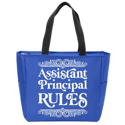 Assistant Principal Rules For Assistant Principals Gift Zip Tote Bag