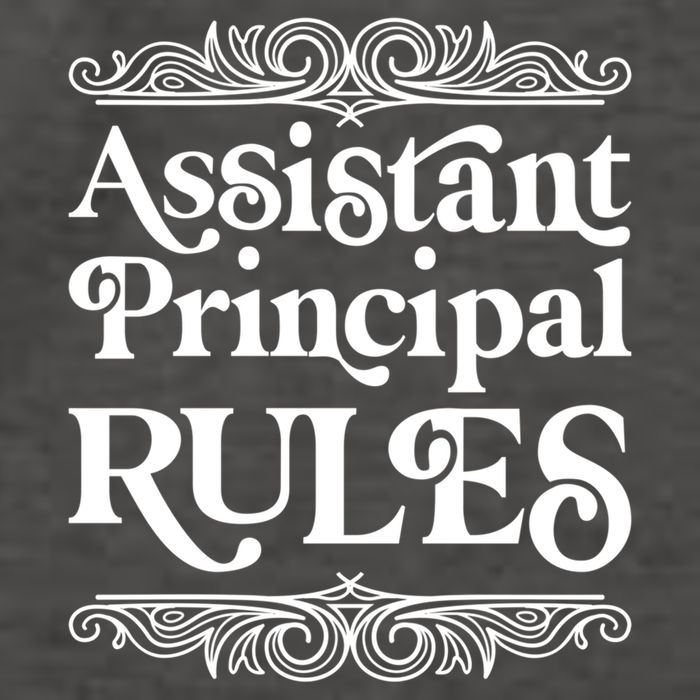 Assistant Principal Rules For Assistant Principals Gift Vector Backpack