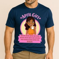 April Birthday Girl Knows More Than You Realize Cooling Performance Crew T-Shirt