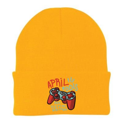 April Fools And Yes It's My Birthday Knit Cap Winter Beanie