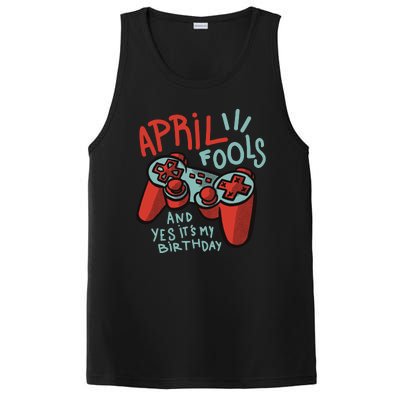 April Fools And Yes It's My Birthday PosiCharge Competitor Tank