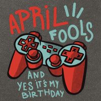 April Fools And Yes It's My Birthday Cotton Canvas Backpack