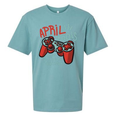 April Fools And Yes It's My Birthday Sueded Cloud Jersey T-Shirt