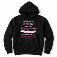 April Girl Sweet But Crazy Funny Birthday Hoodie