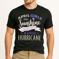 April Girls Are Sunshine Mixed With Hurricane Cooling Performance Crew T-Shirt