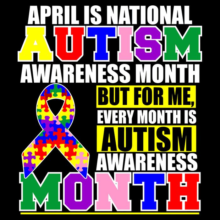 April is Autism Awareness Month For Me Every Month is AUTISM Awareness Sustainable Bucket Hat