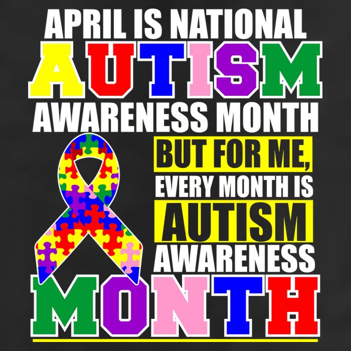 April is Autism Awareness Month For Me Every Month is AUTISM Awareness Adult Drive Performance Visor