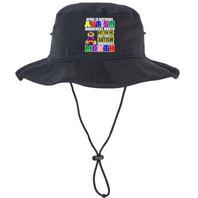 April is Autism Awareness Month For Me Every Month is AUTISM Awareness Bucket Hat