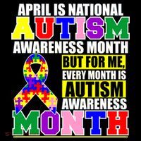 April is Autism Awareness Month For Me Every Month is AUTISM Awareness Flatbill Hat