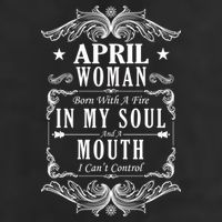 April Woman Funny Birthday Trucker Hat