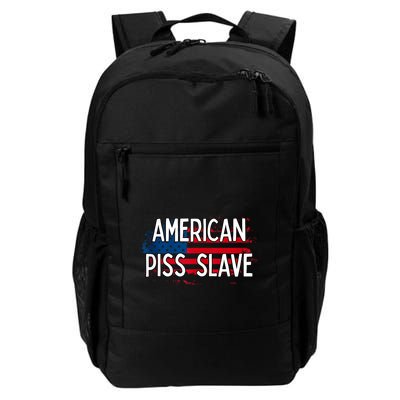 American Piss Slave Sexy Usa Flag Backpack