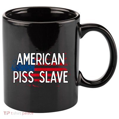American Piss Slave Sexy Usa Flag 11oz C Handle Ceramic Mug
