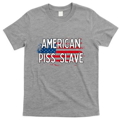 American Piss Slave Sexy Usa Flag T-Shirt