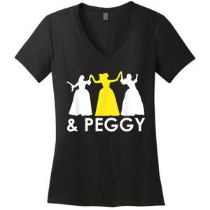 And Peggy Schuyler Sisters Women's V-Neck T-Shirt