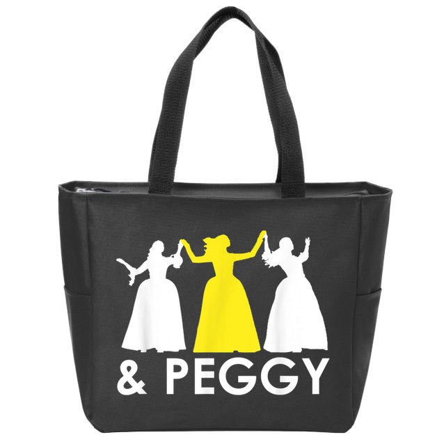 And Peggy Schuyler Sisters Zip Tote Bag