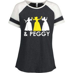 And Peggy Schuyler Sisters Enza Ladies Jersey Colorblock Tee