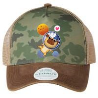 Astronaut Pug Space Galaxy Kawaii Dog Legacy Tie Dye Trucker Hat