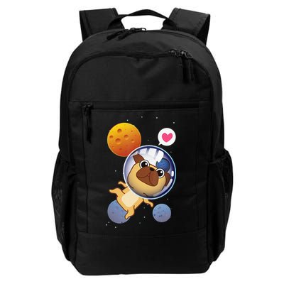 Astronaut Pug Space Galaxy Kawaii Dog Backpack
