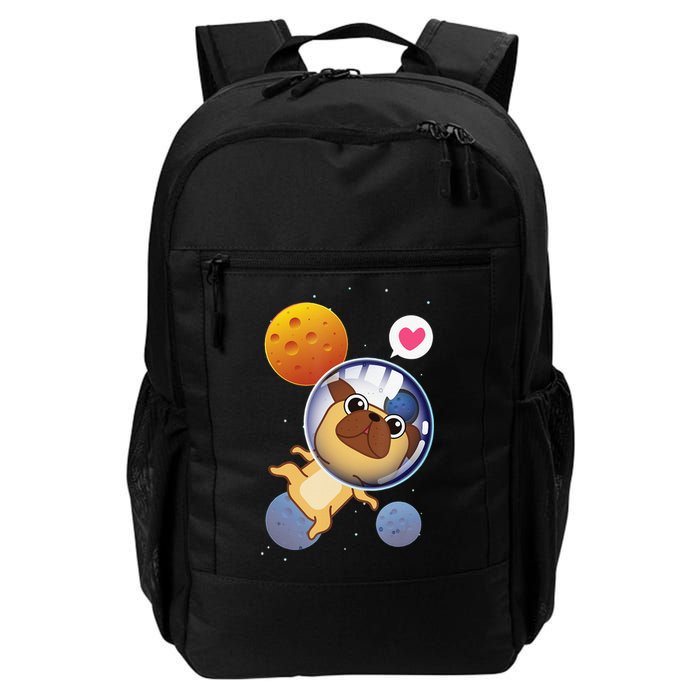 Astronaut Pug Space Galaxy Kawaii Dog Backpack