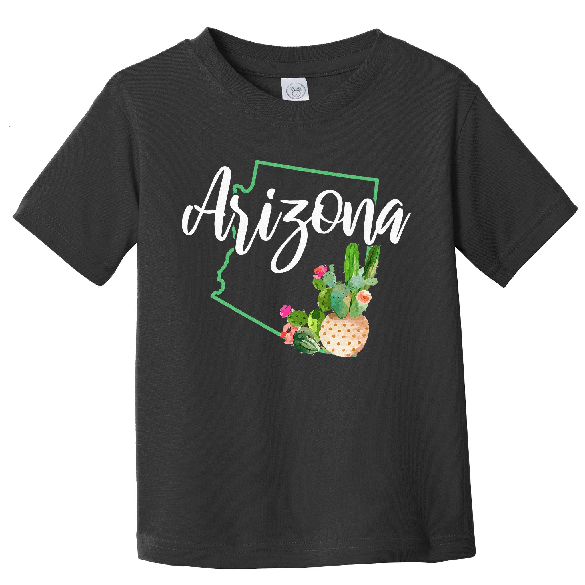 Arizona Pride State Map Cactus Vintage Arizona Toddler T-Shirt