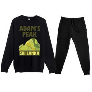 AdamS Peak Sri Lanka Premium Crewneck Sweatsuit Set