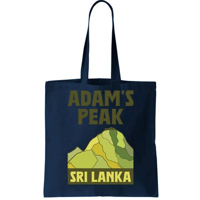 AdamS Peak Sri Lanka Tote Bag