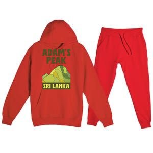 AdamS Peak Sri Lanka Premium Hooded Sweatsuit Set