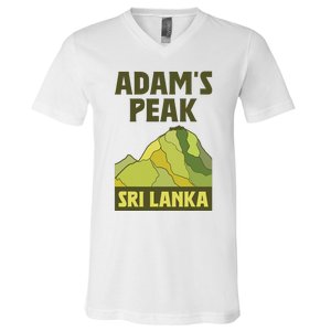 AdamS Peak Sri Lanka V-Neck T-Shirt