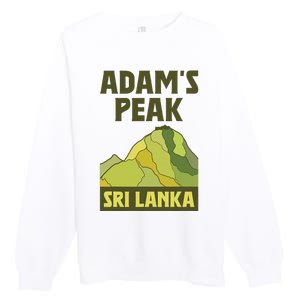 AdamS Peak Sri Lanka Premium Crewneck Sweatshirt