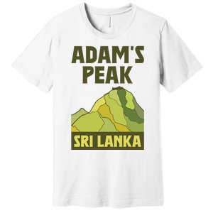 AdamS Peak Sri Lanka Premium T-Shirt