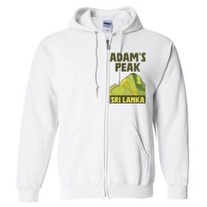 AdamS Peak Sri Lanka Full Zip Hoodie