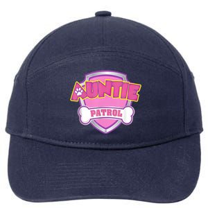 Auntie Patrol Shirt | Dog Mom 7-Panel Snapback Hat