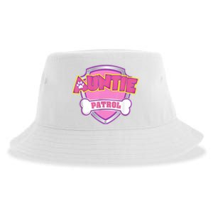 Auntie Patrol Shirt | Dog Mom Sustainable Bucket Hat