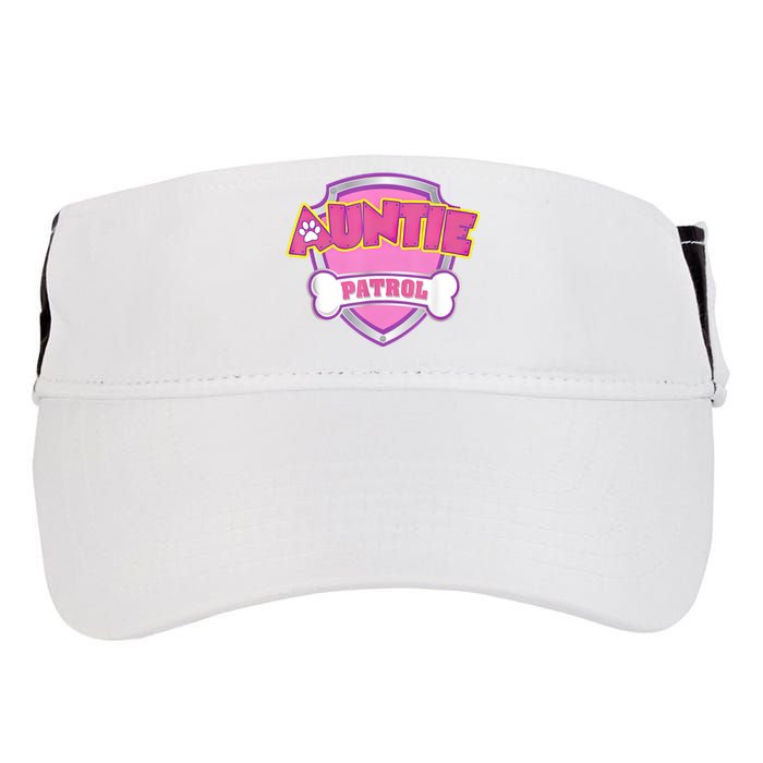 Auntie Patrol Shirt | Dog Mom Adult Drive Performance Visor