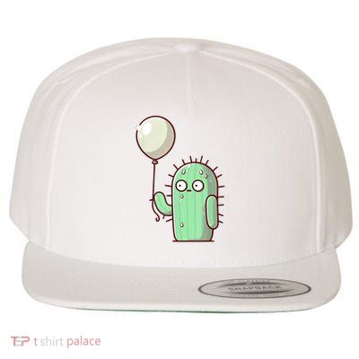 A Prickly Situation  Wool Snapback Cap