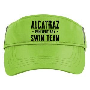 Alcatraz Penitentiary Swim Team Gift Adult Drive Performance Visor