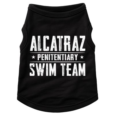 Alcatraz Penitentiary Swim Team Gift Doggie Tank
