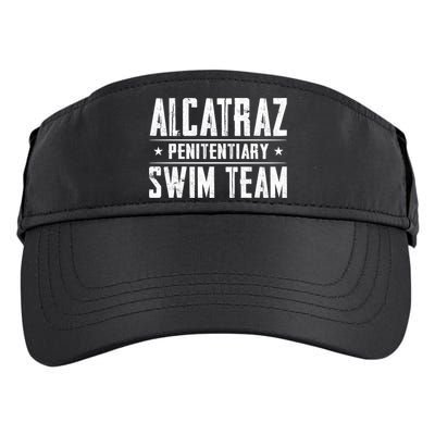 Alcatraz Penitentiary Swim Team Gift Adult Drive Performance Visor