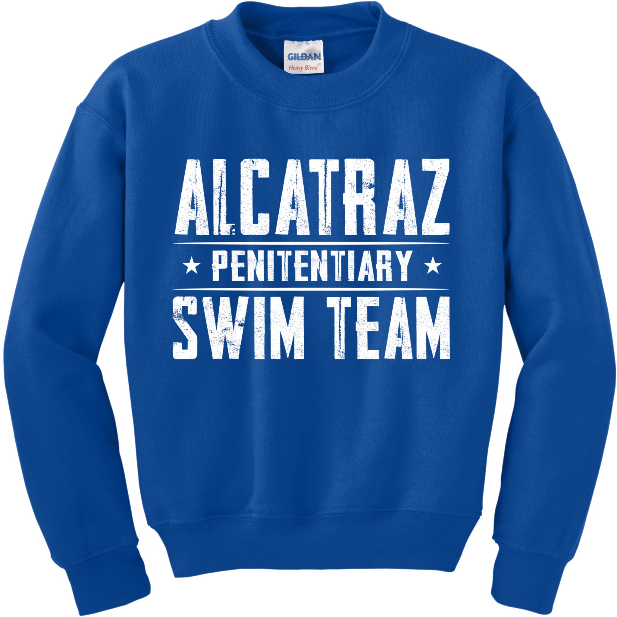 Alcatraz Penitentiary Swim Team Gift Kids Sweatshirt