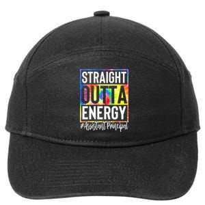 Assistant Principal Straight Outta Energy Tie Dye 7-Panel Snapback Hat