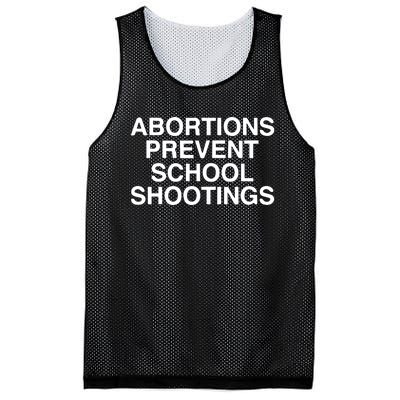 Abortions Prevent School Shootings Assholes Live Forever Mesh Reversible Basketball Jersey Tank