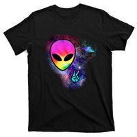 Alien Peace Space Ship T-Shirt