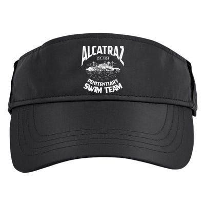 Alcatraz Penitentiary Swim Team Adult Drive Performance Visor