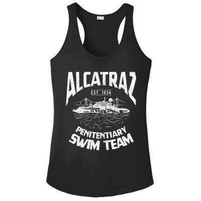 Alcatraz Penitentiary Swim Team Ladies PosiCharge Competitor Racerback Tank