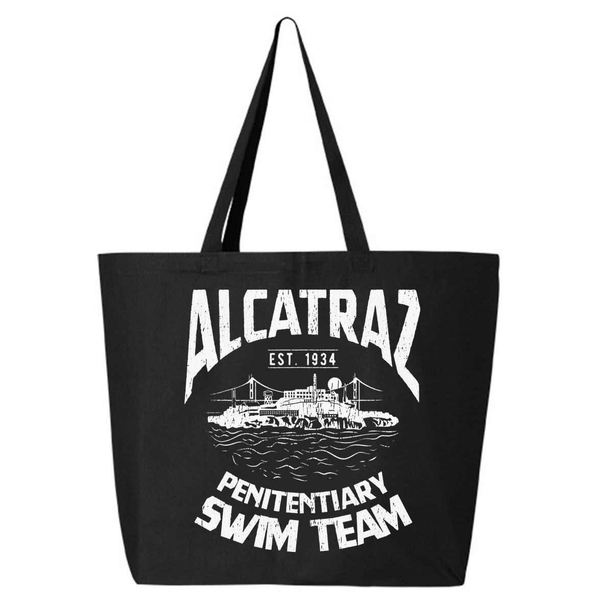 Alcatraz Penitentiary Swim Team 25L Jumbo Tote