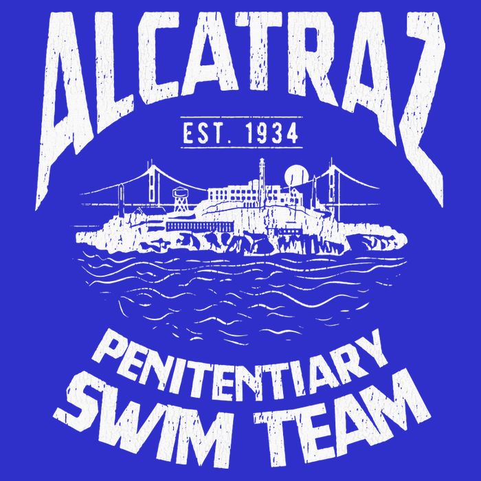 Alcatraz Penitentiary Swim Team 16 in Basic Backpack
