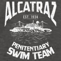 Alcatraz Penitentiary Swim Team Vector Backpack