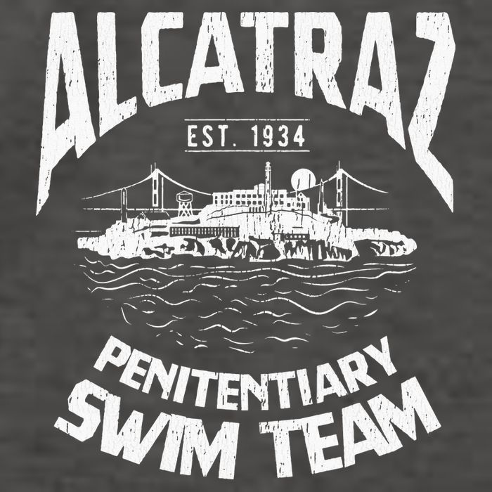 Alcatraz Penitentiary Swim Team Vector Backpack