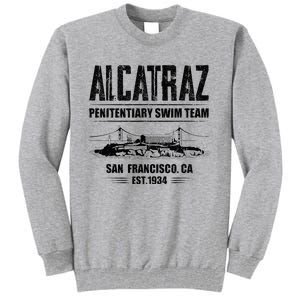 Alcatraz Penitentiary Swim Team Tall Sweatshirt